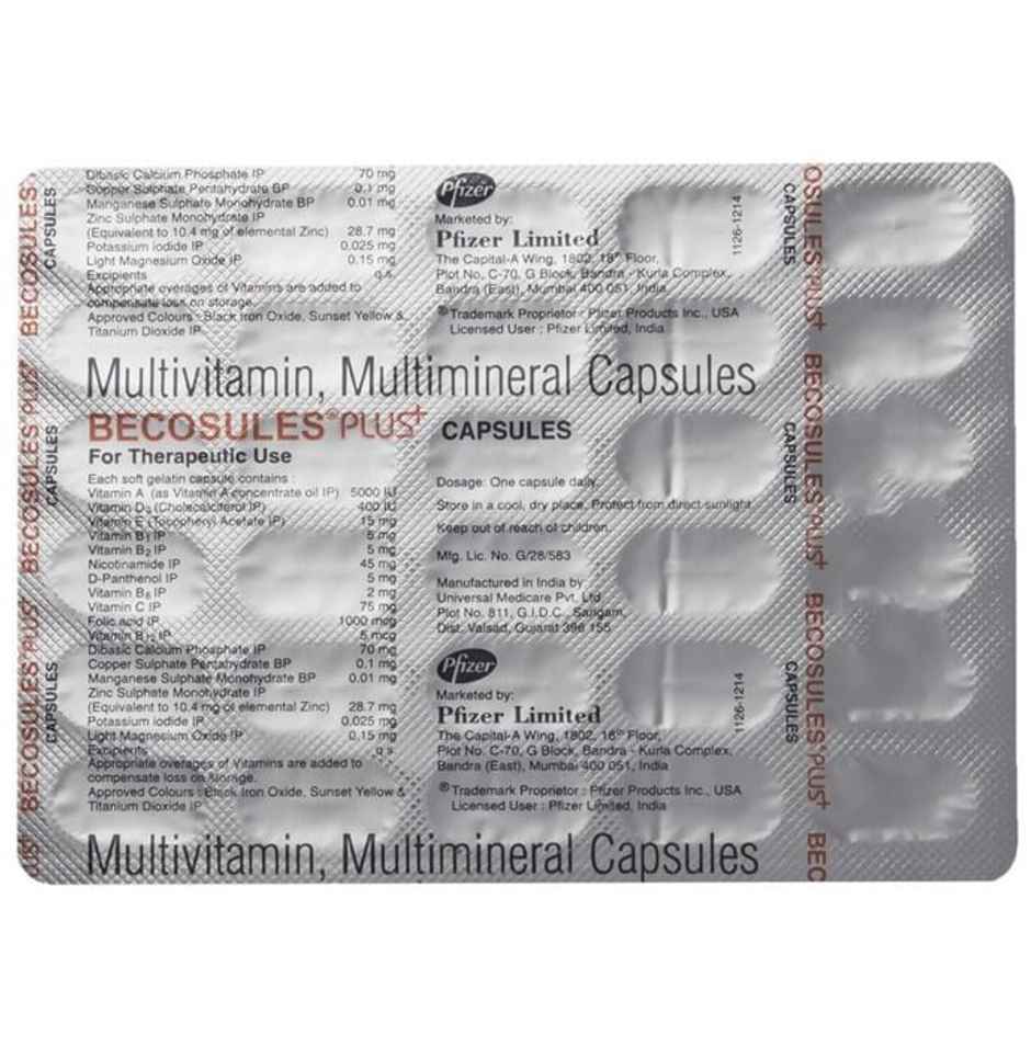 Becosules Plus Capsule