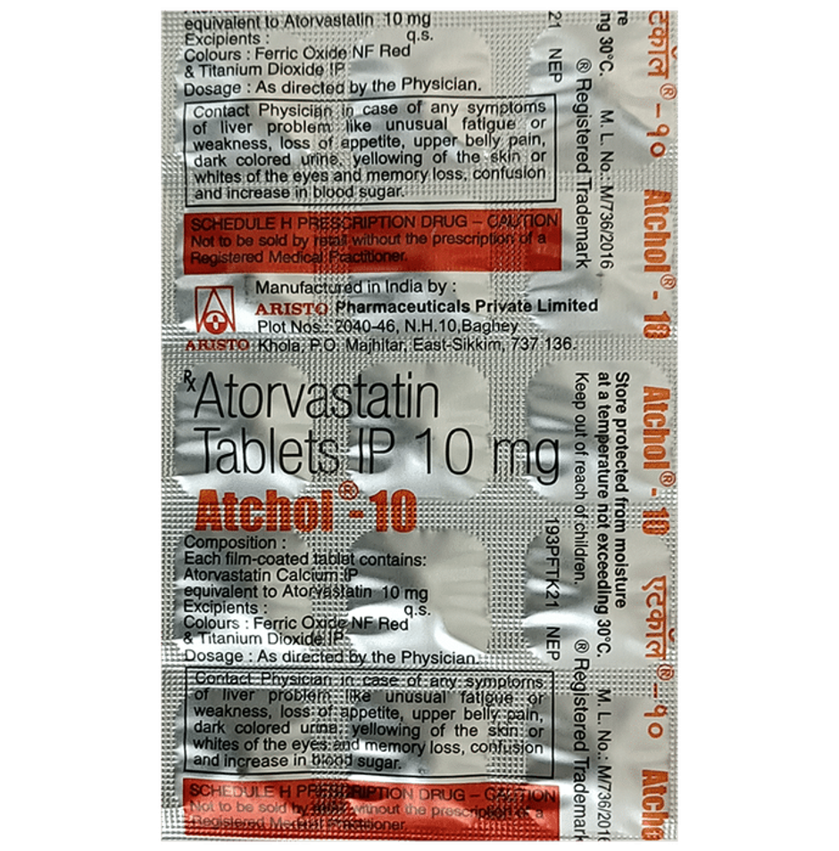 Atchol-10 Tablet