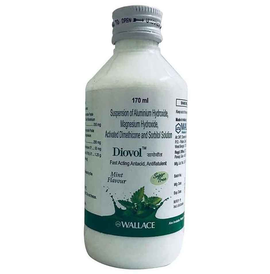 Diovol  Mint Flavour Sugar Free Solution