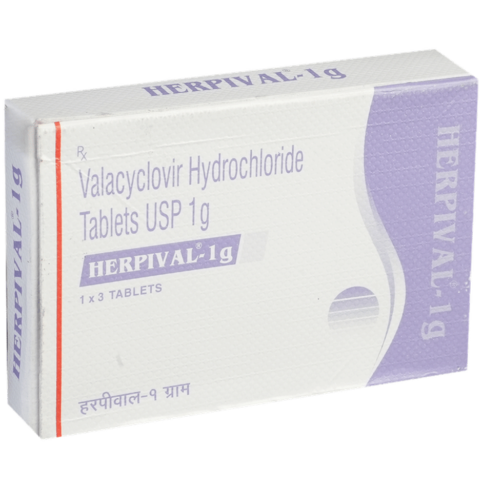 Herpival-1g Tablet