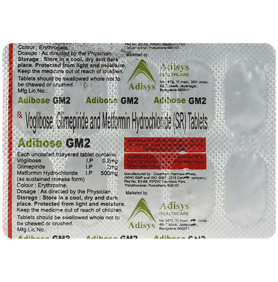 Adibose GM2 Tablet SR