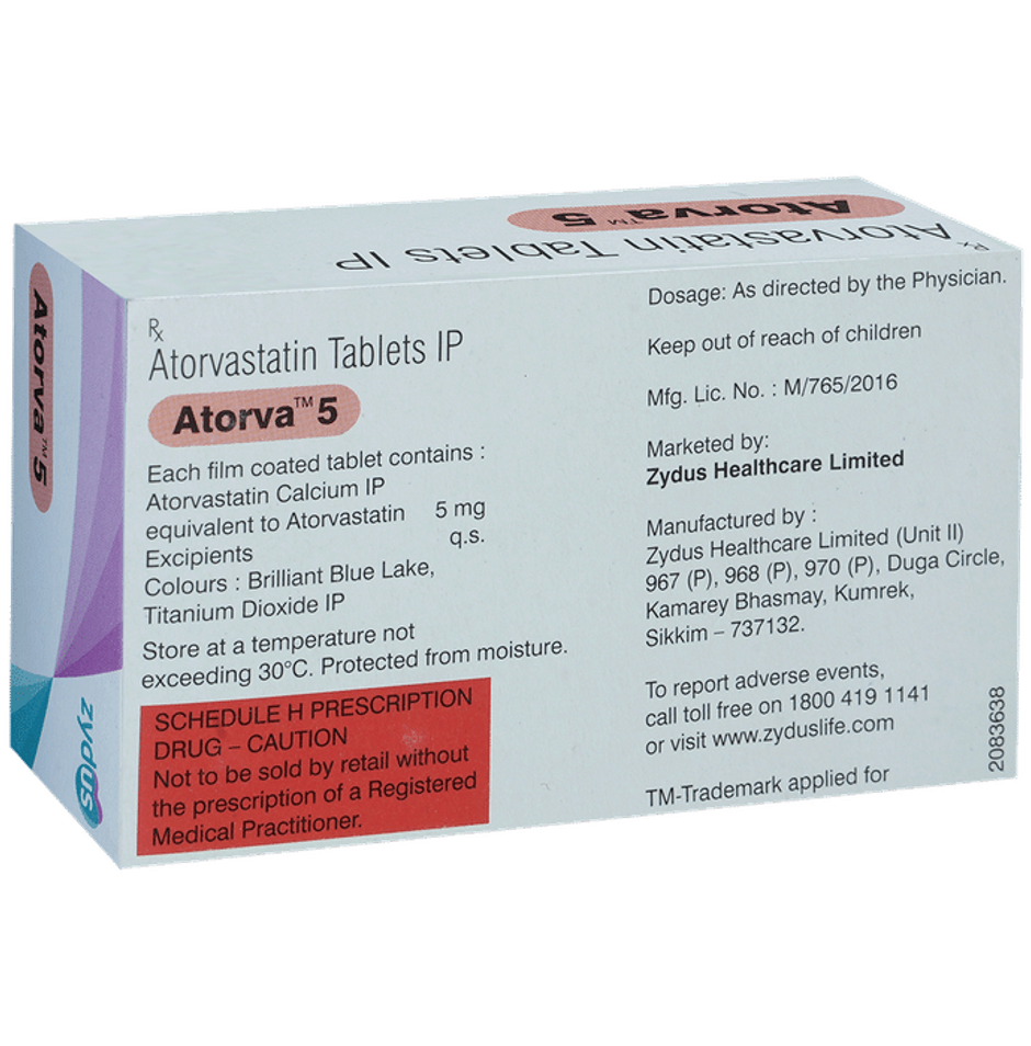 Atorva 5 Tablet