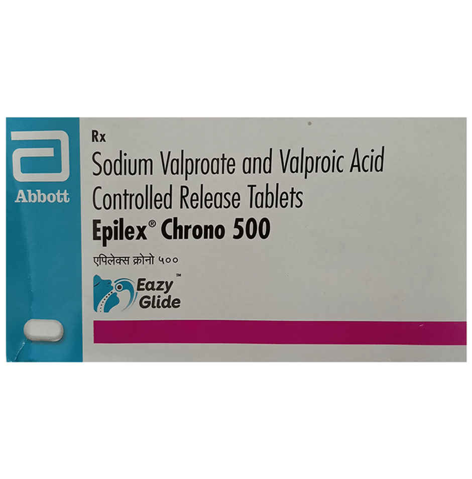 Epilex Chrono 500 Eazy Glide Tablet CR