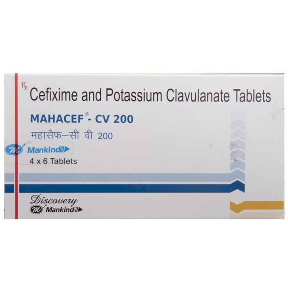 Mahacef-CV 200 Tablet