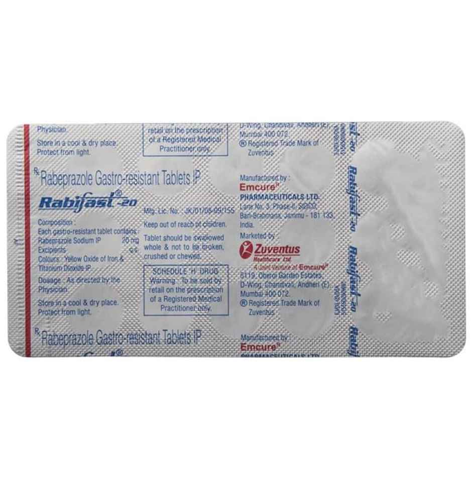 Rabifast-20 Tablet