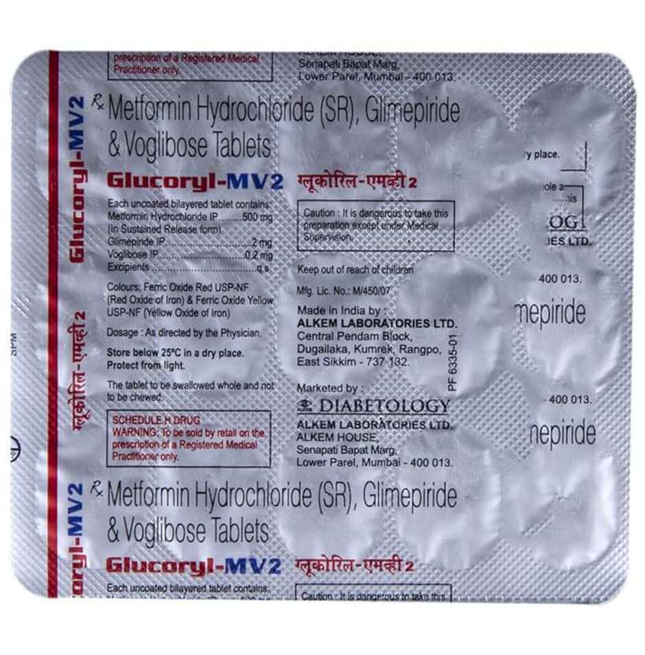 Glucoryl-MV2 Tablet SR