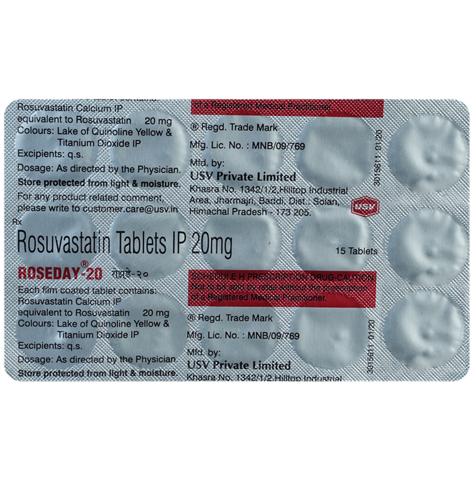 Roseday-20 Tablet