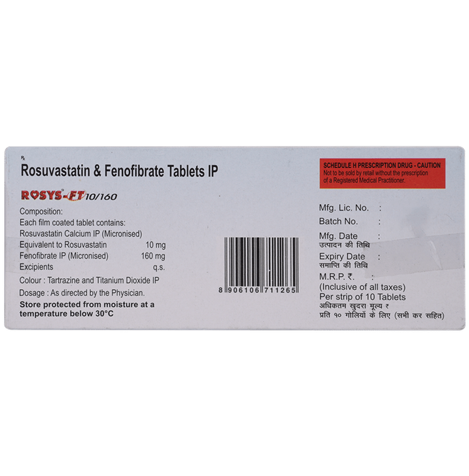 Rosys-FT 10/160 Tablet