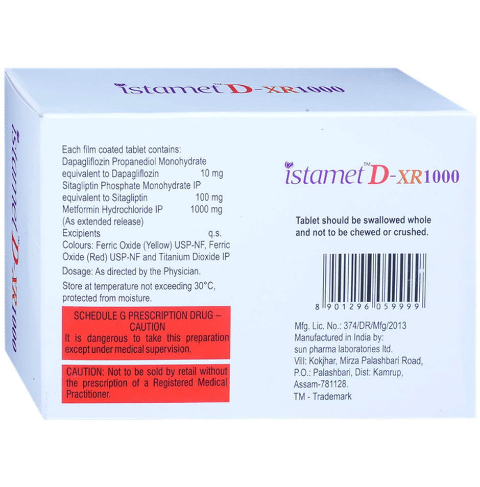 Istamet D-XR 1000 Tablet