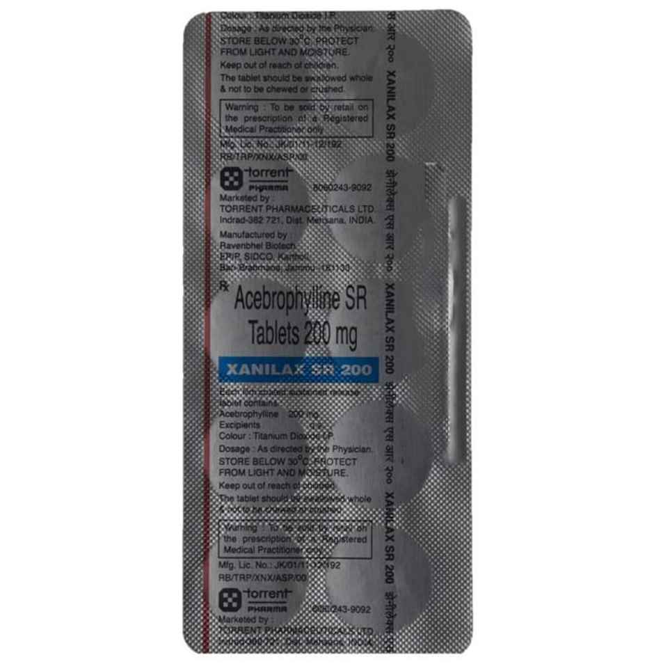 Xanilax SR 200 Tablet
