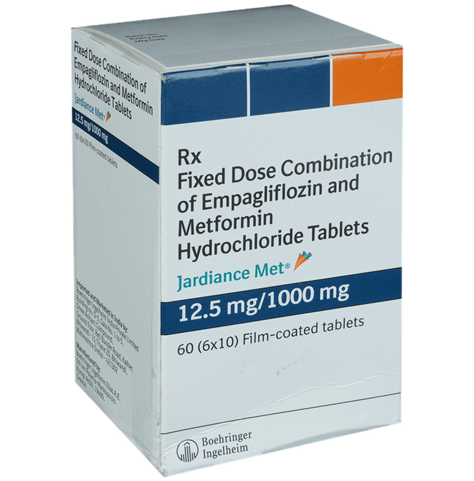Jardiance Met 12.5mg/1000mg Tablet