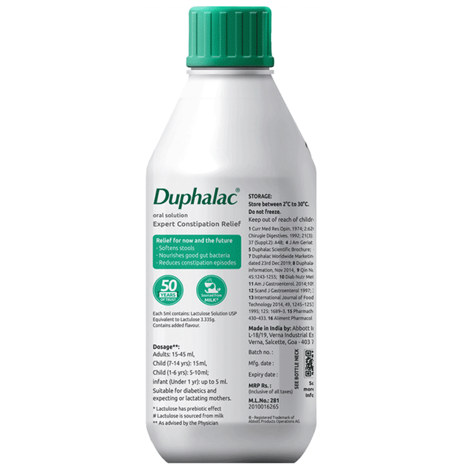 Duphalac Lemon Oral Solution 450mL 450 ml X 2 Combo