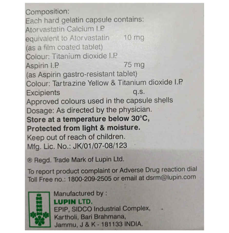 Tonact-ASP 75 Capsule