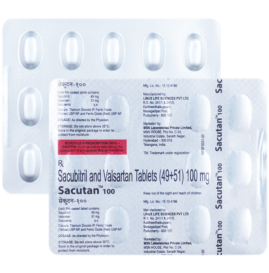 Sacutan 100 Tablet