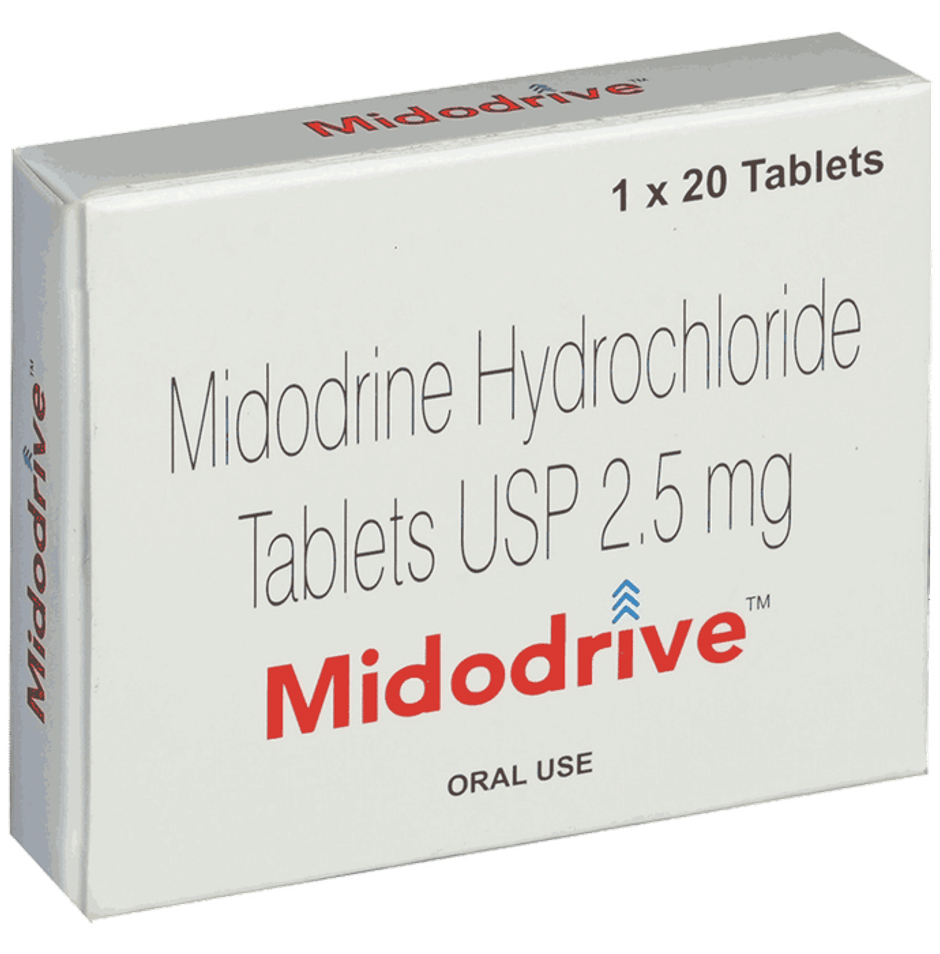 Midodrive 2.5mg Tablet