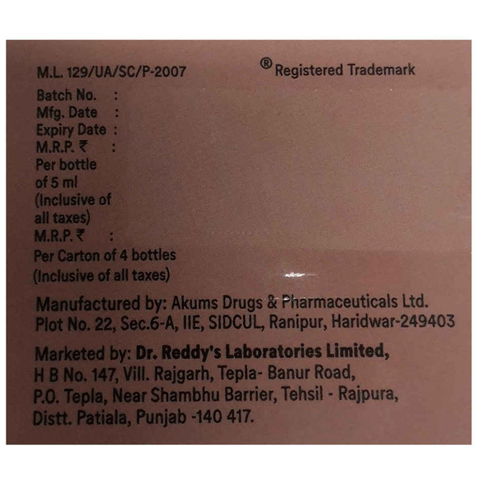 Kidrich D3 Mango and Mint Flavour Sugar Free Oral Solution