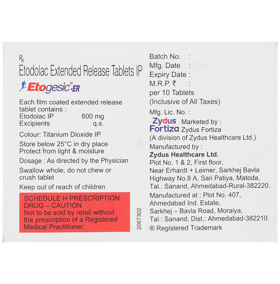 Etogesic-ER Tablet