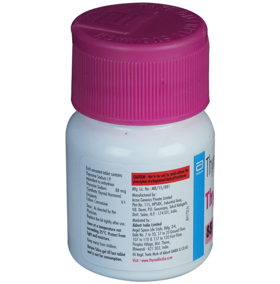 Thyronorm 88mcg Tablet