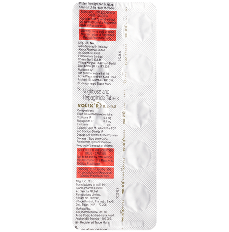 Volix R 0.3/0.5 Tablet