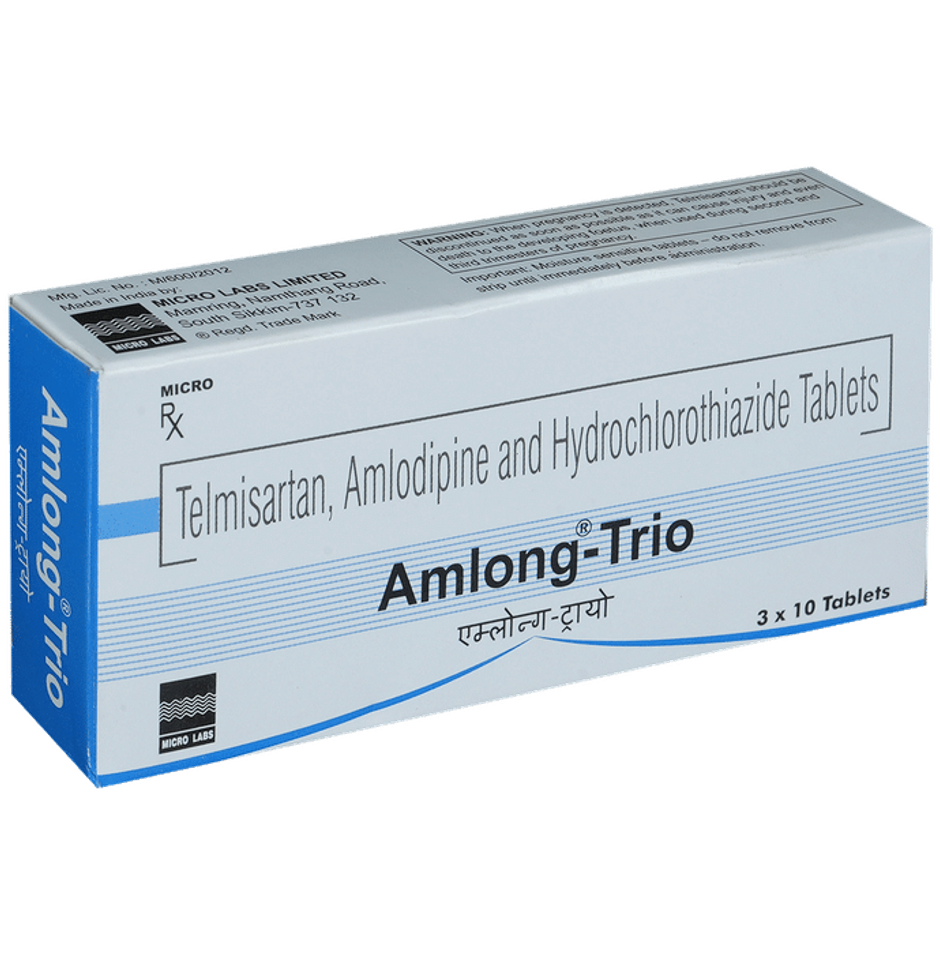 Amlong-Trio 40mg Tablet