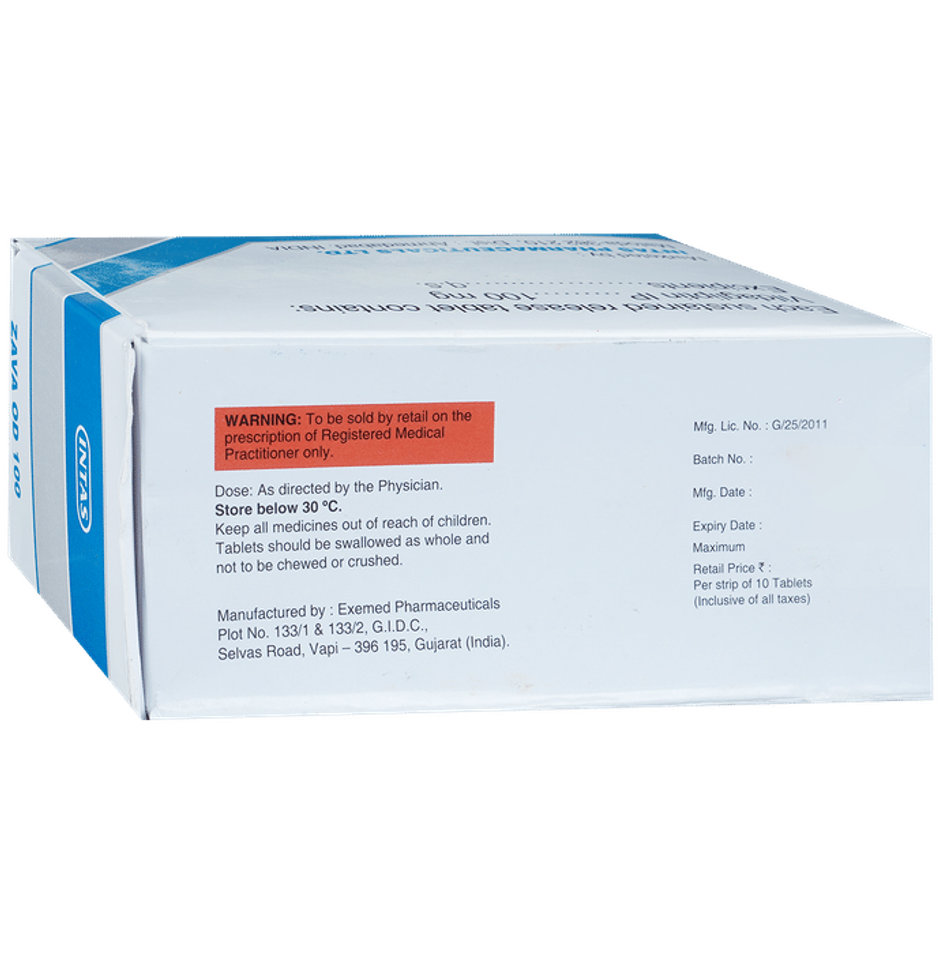 ZAVA OD 100 Tablet SR