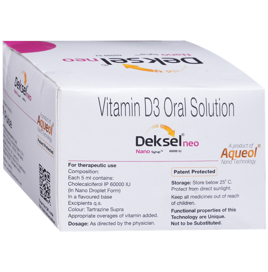 Deksel Neo 60000 IU Nano Vitamin D3 Syrup