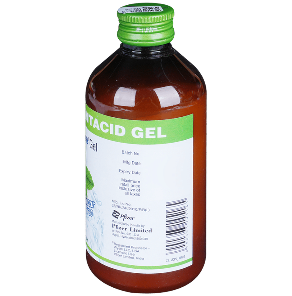 Mucaine Mint Flavour Sugar Free Gel 