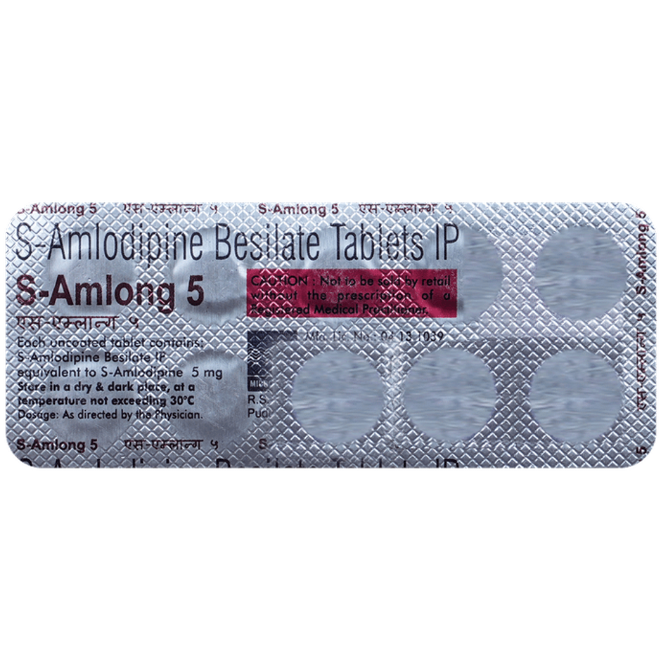 S-Amlong 5 Tablet