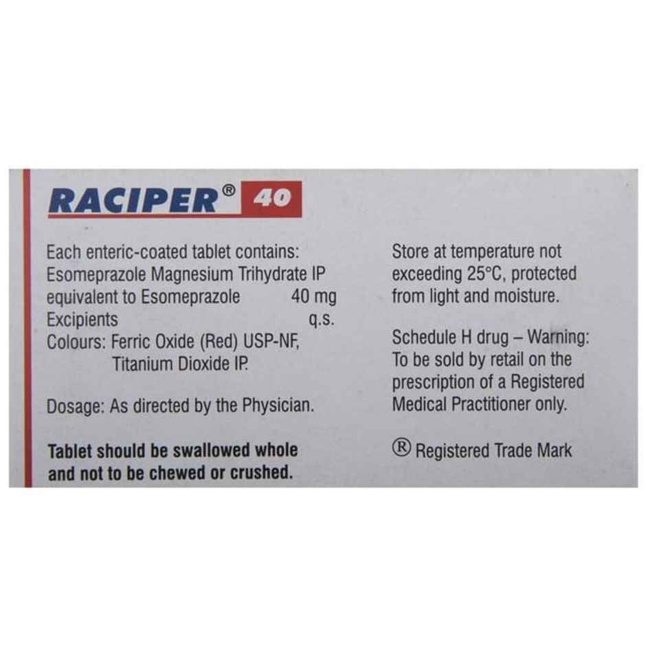 Raciper 40 Tablet