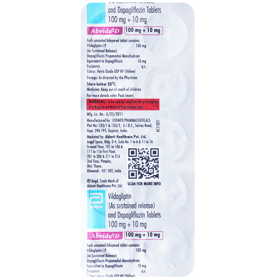 Abvida-D Tablet SR
