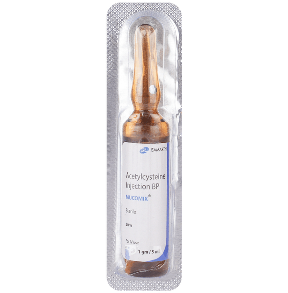 Mucomix 1gm/5ml Injection