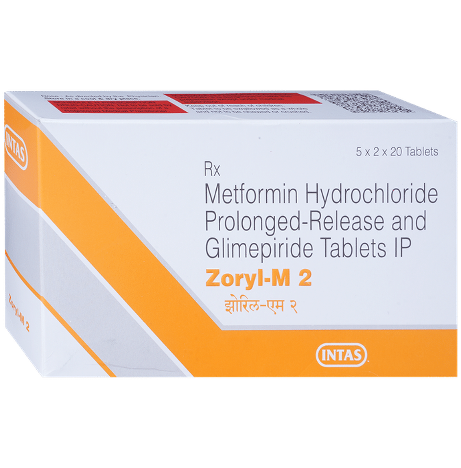 Zoryl-M 2 Tablet PR
