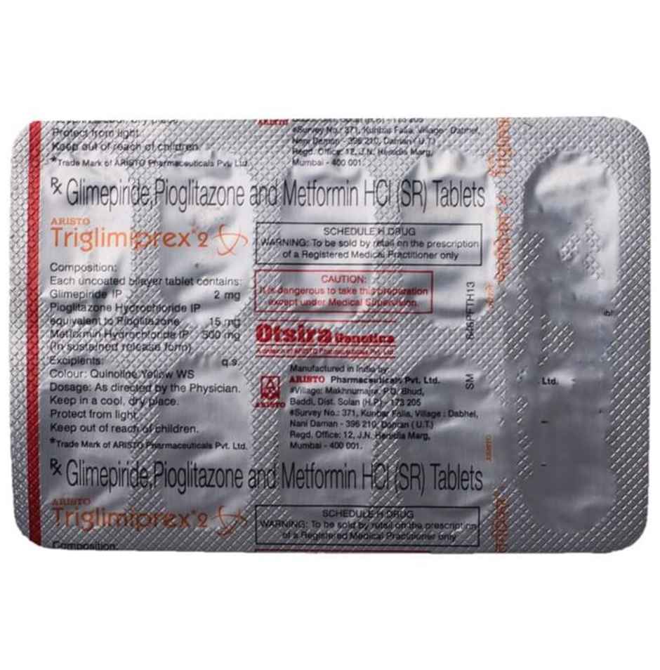 Triglimiprex 2 Tablet SR
