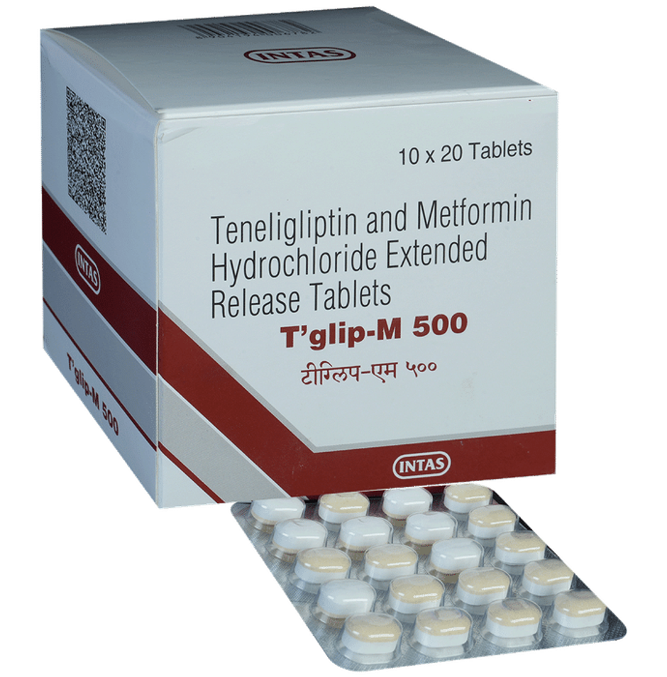 T Glip-M 500 Tablet ER