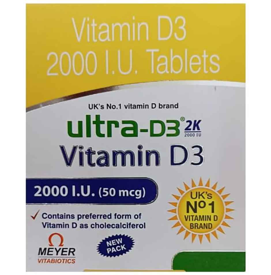 Ultra-D3 2K Vitamin D3 Tablet