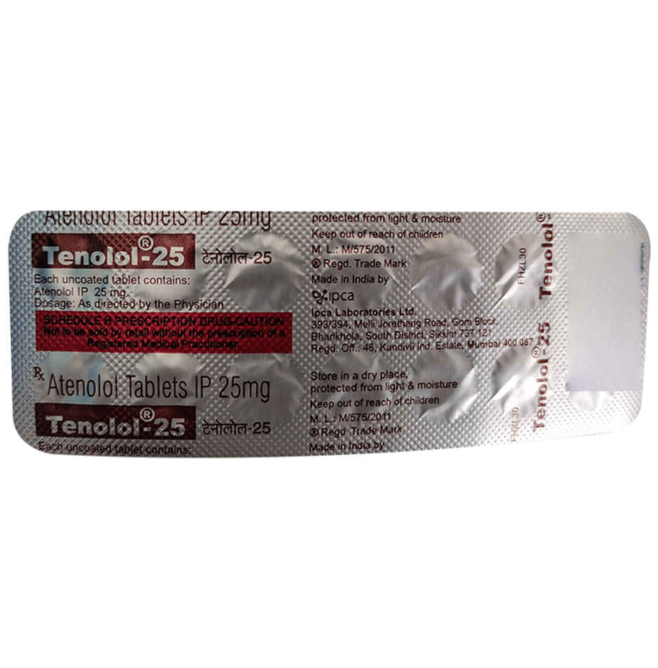 Tenolol-25 Tablet