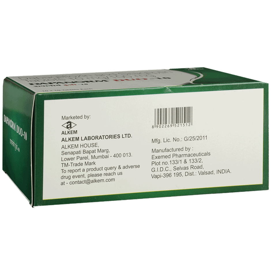 Dapanorm Duo-10 Tablet