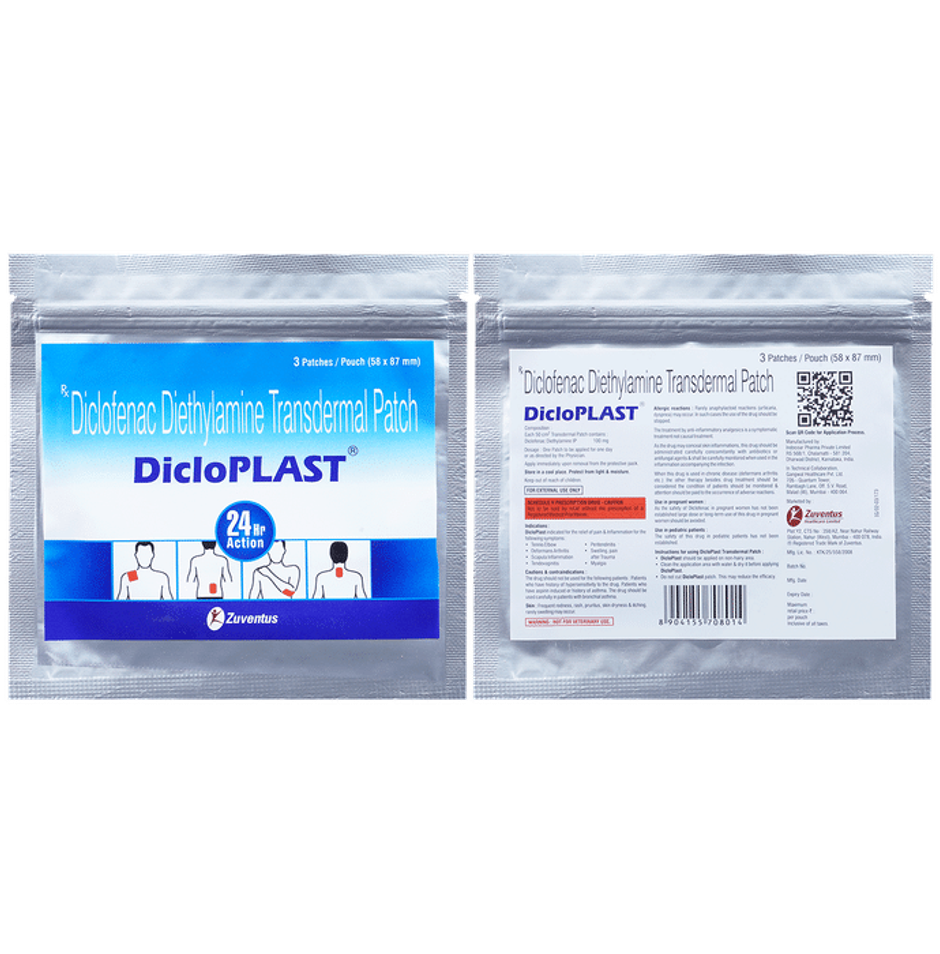Dicloplast Transdermal Patch
