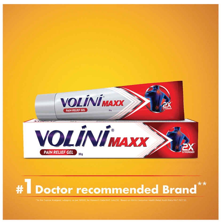 Volini Maxx Pain Relief Gel 30g