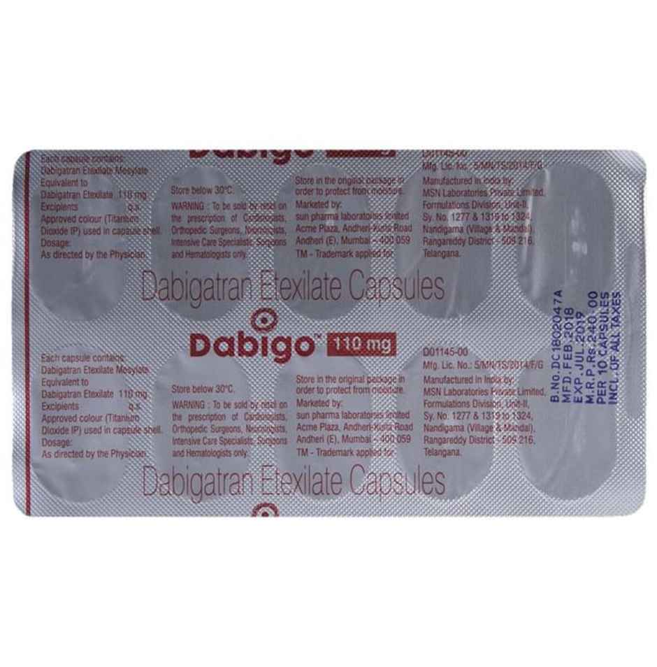 Dabigo 110mg Capsule