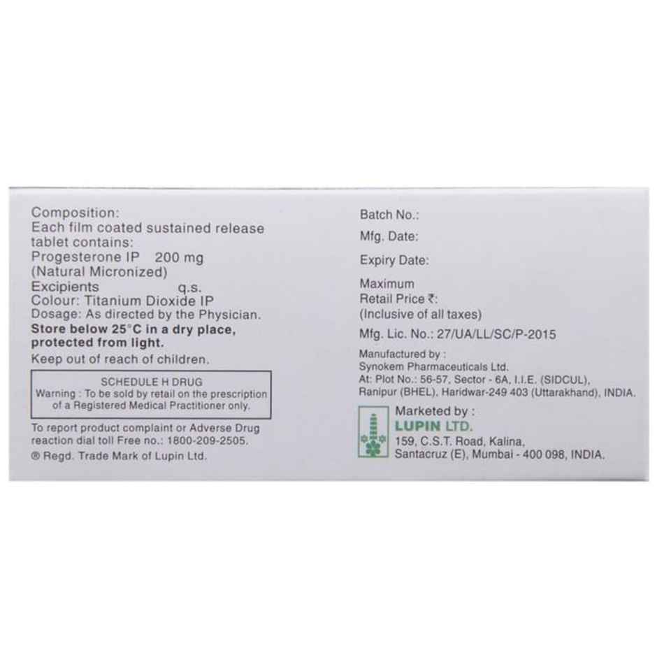 Lupigest SR 200 Tablet