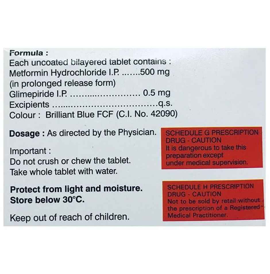 Glyciphage-G 0.5 Tablet PR