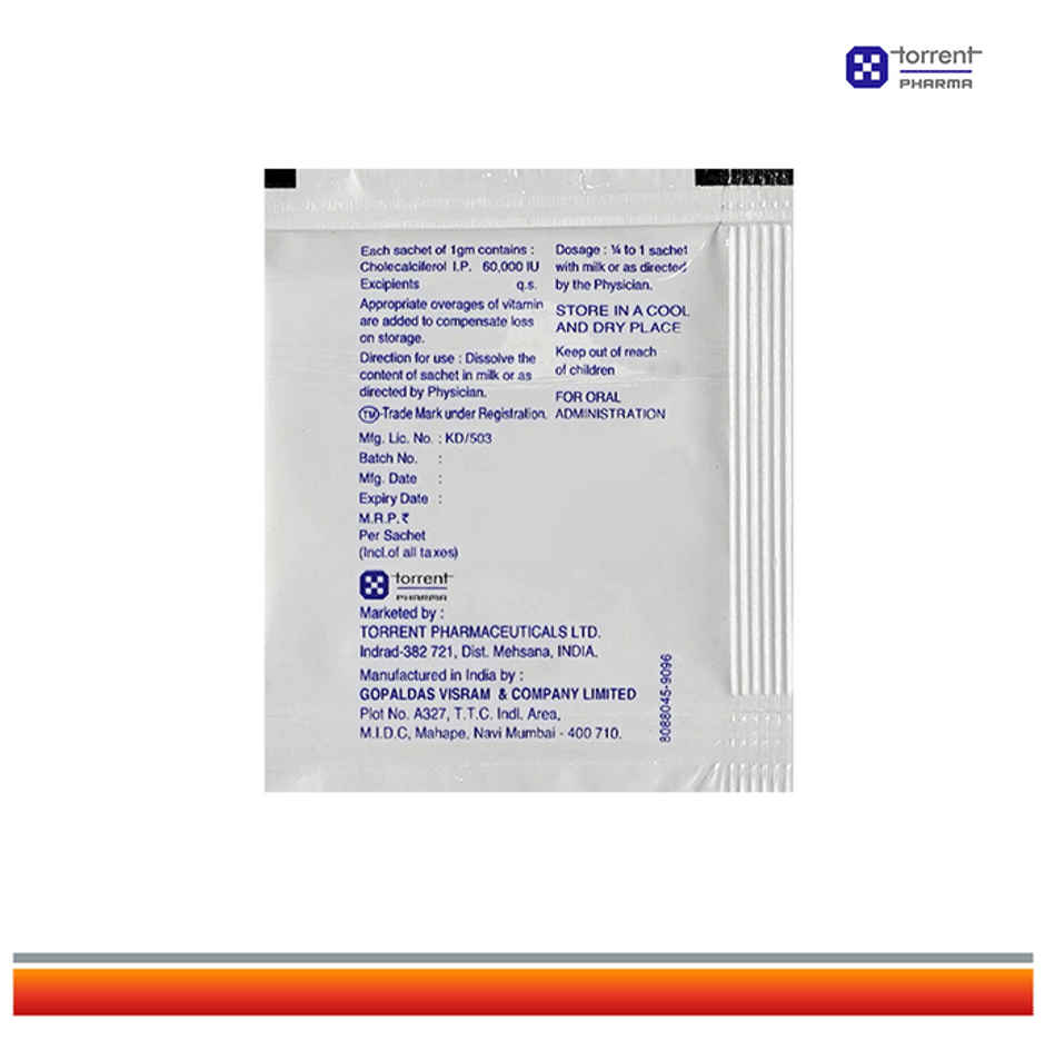 D-360 60000IU Vitamin D3 Granules