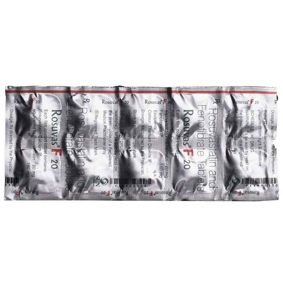 Rosuvas F 20 Tablet