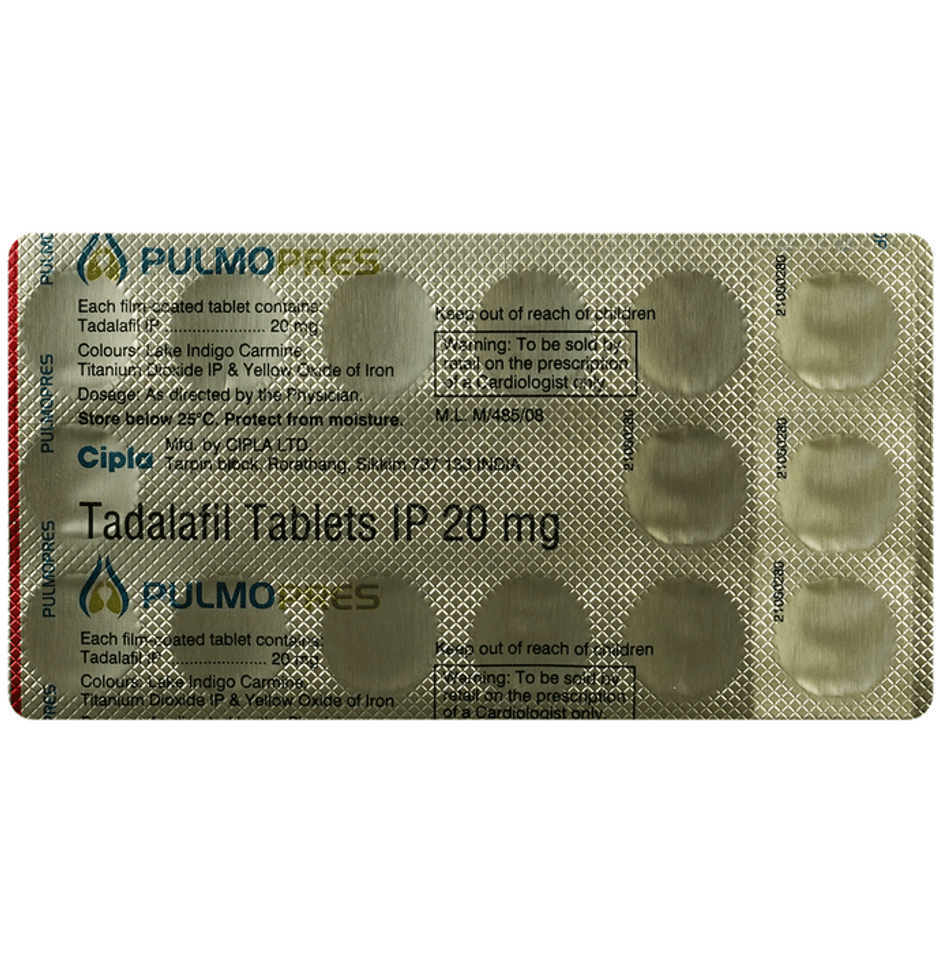 Pulmopres 20mg Tablet