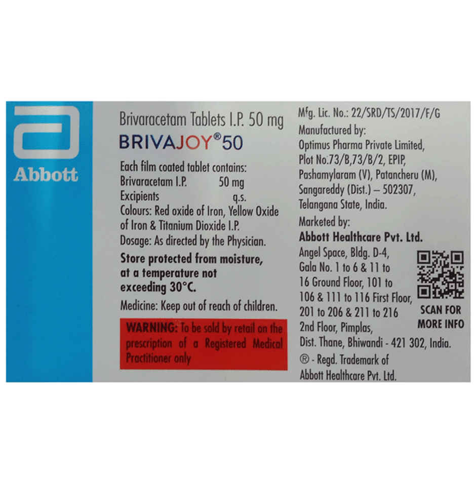 Brivajoy 50 Tablet