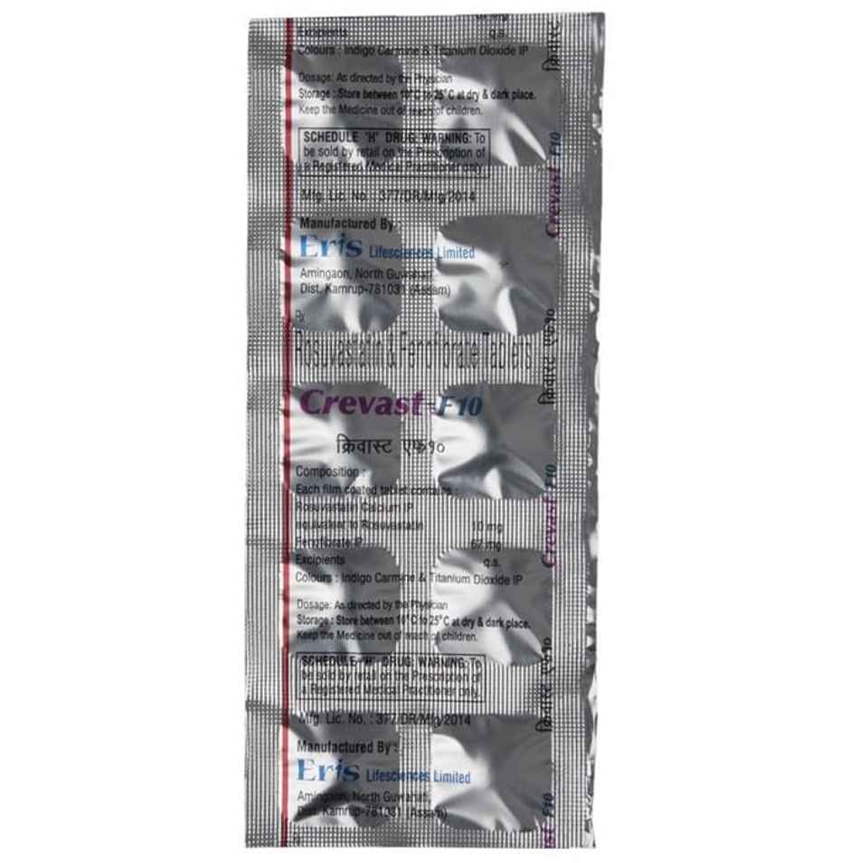 Crevast-F 10 Tablet