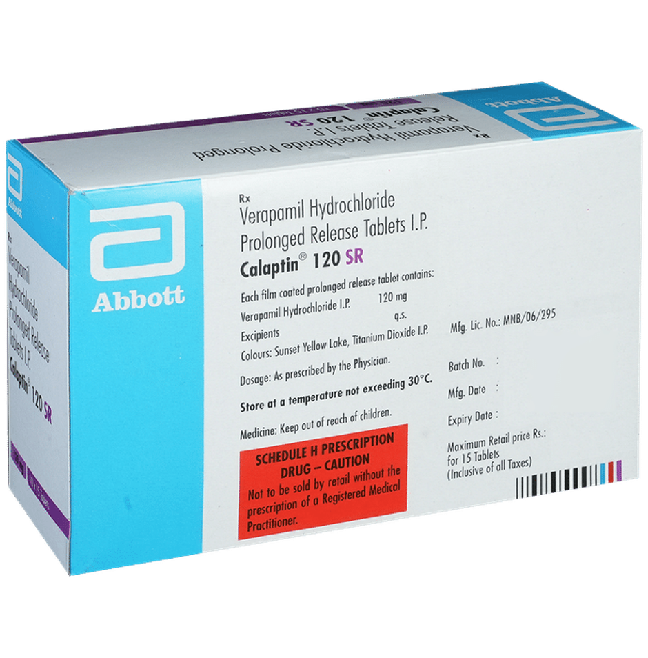 Calaptin 120 SR Tablet