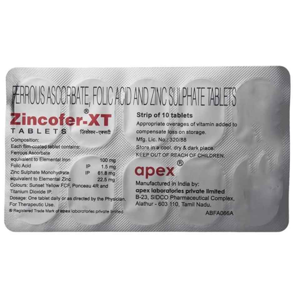 Zincofer-XT Tablet