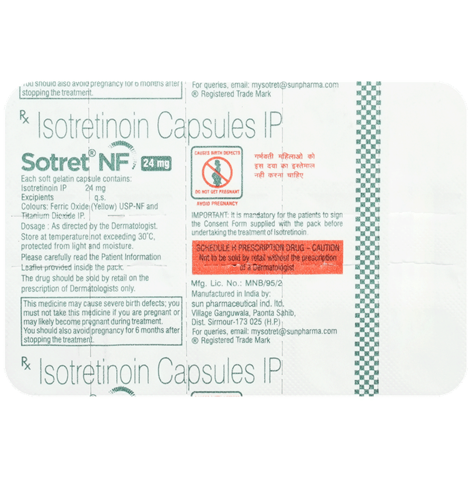Sotret NF 24mg Capsule